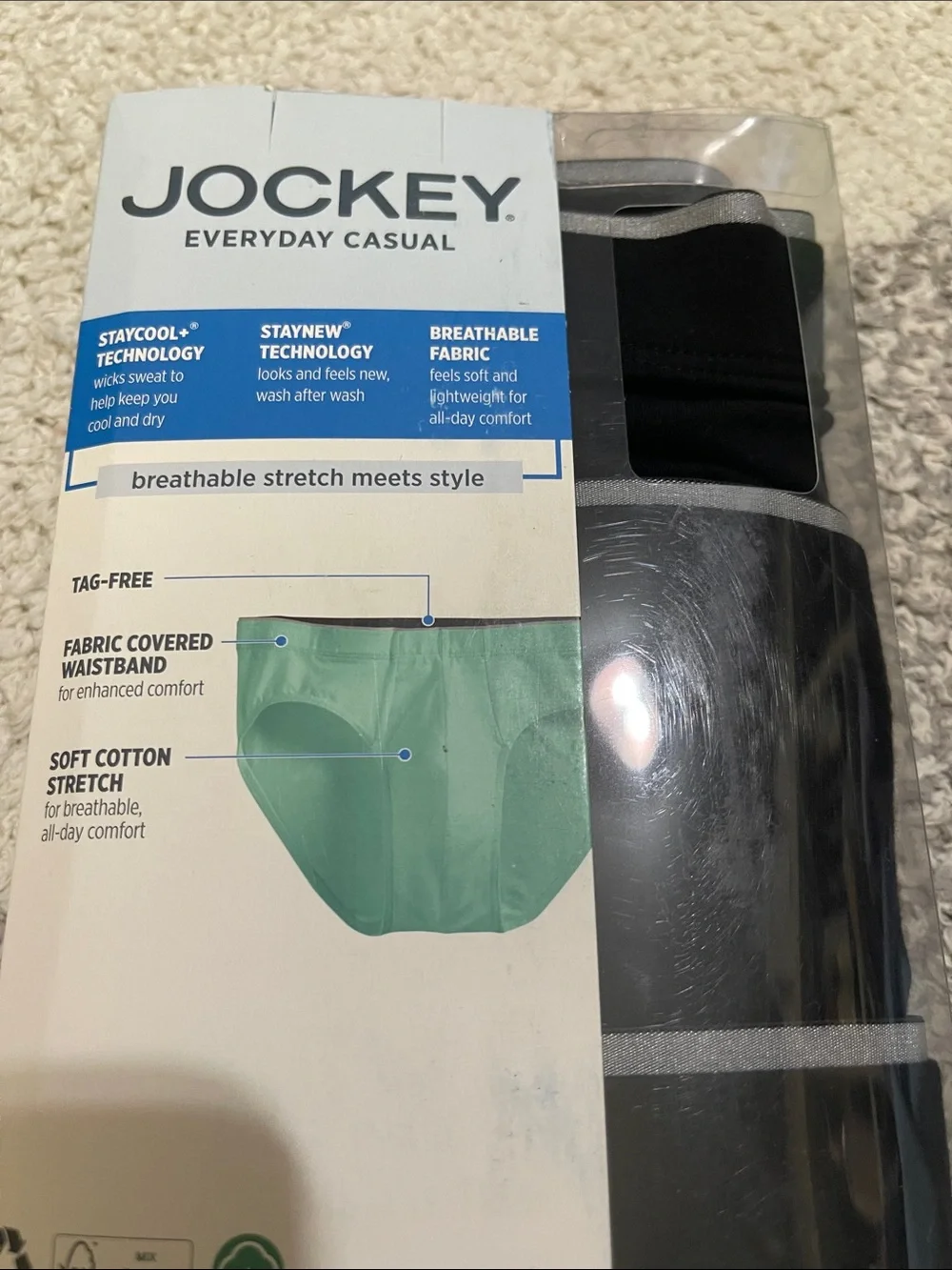 NWT- Jockey - Men’s 2XL. Bikini Pack